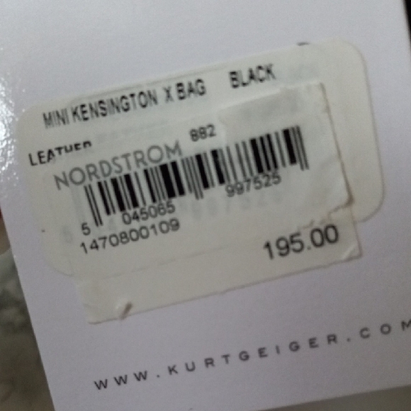 Kurt Geiger Black Quilted Crossbody Bag - Picture 2 of 8